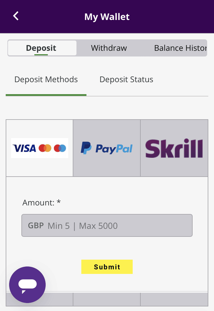 hollywoodbets deposit