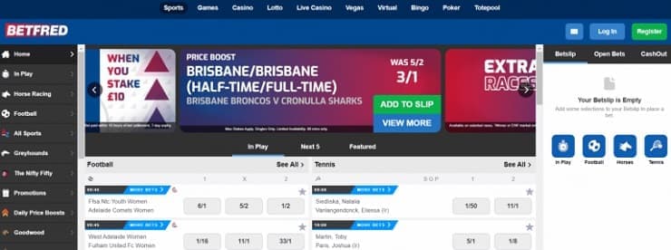 Betfred sportsbook