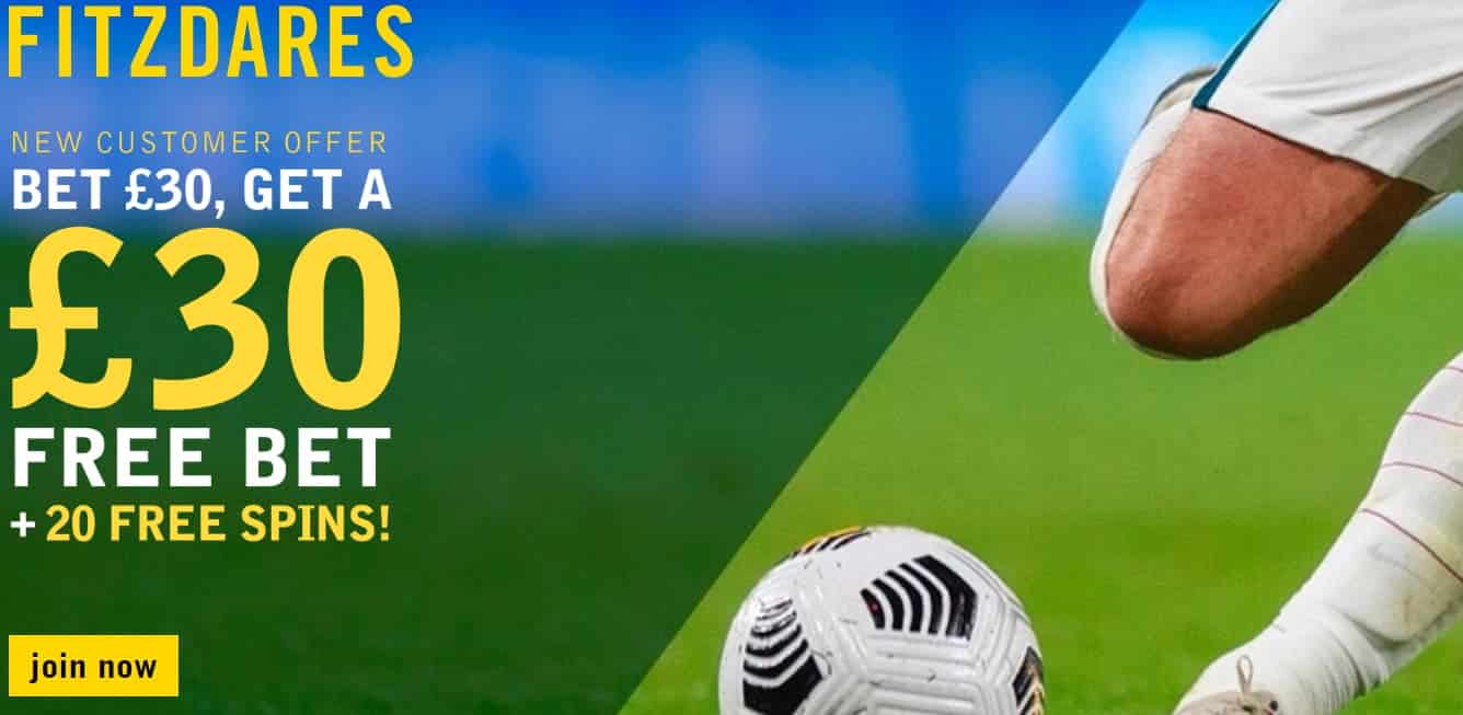 Fitzdares free bet