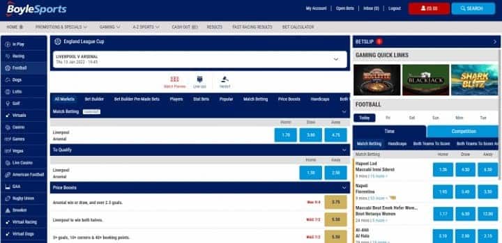 boylesports betting platform