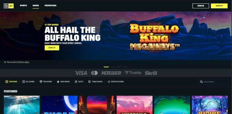 dazn bet casino