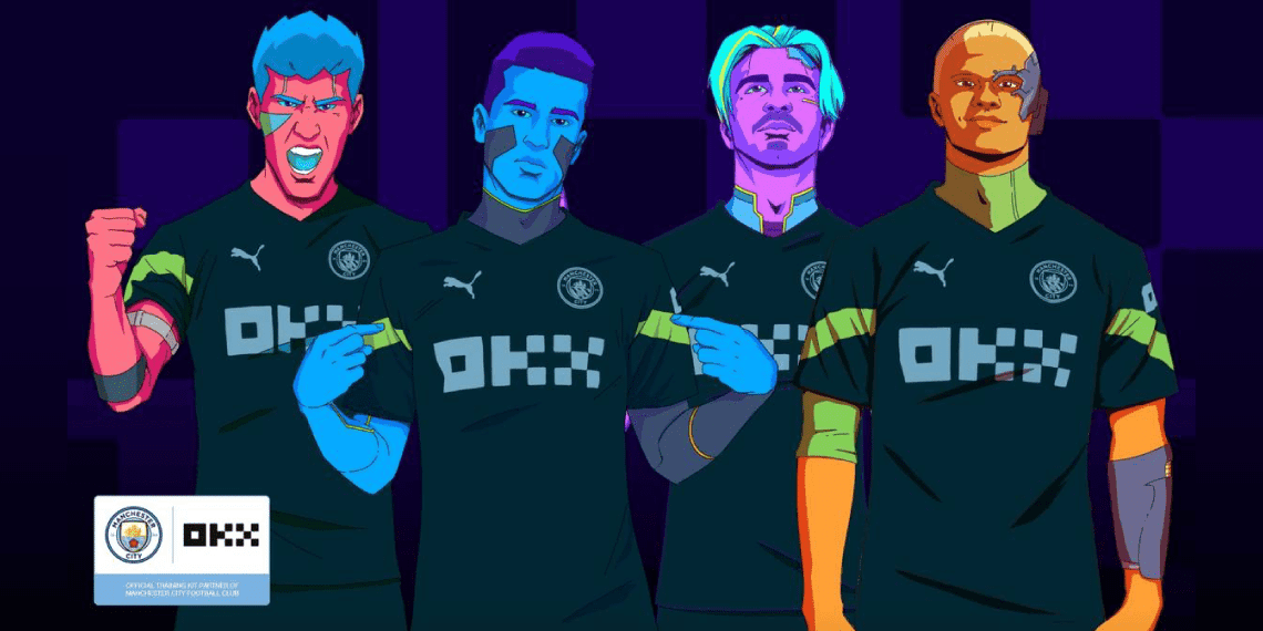 Man City crypto partner becomes their new training kit sponsor 1