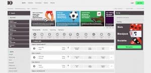 10Bet Home Page