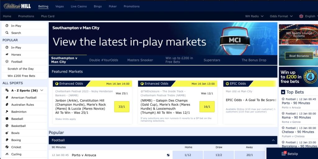 William Hill Sportsbook