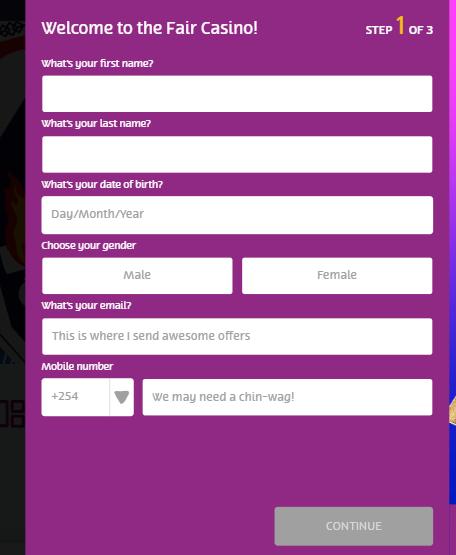 Register an Account