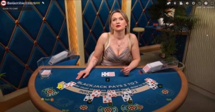 online blackjack live casino