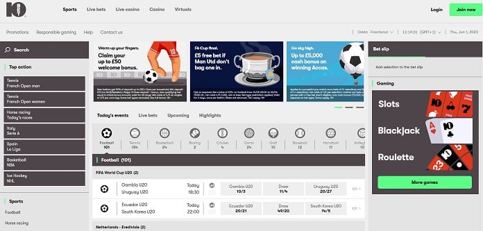 10bet sportsbook