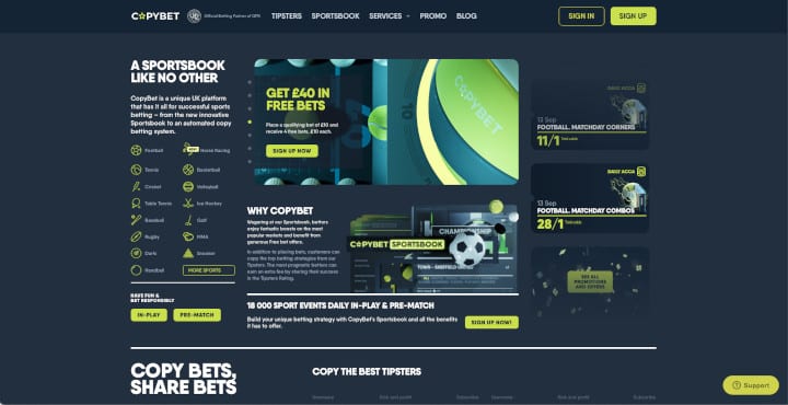 copybet homepage