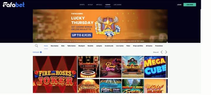 fafabet casino