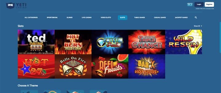 yeti casino