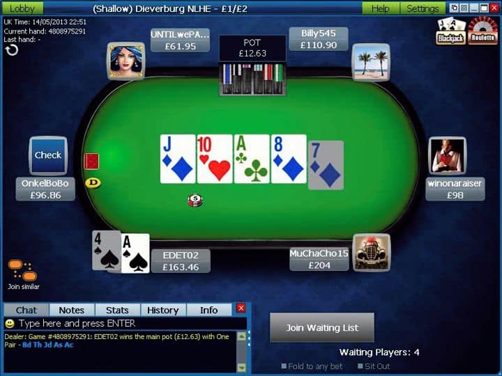 william hill online poker