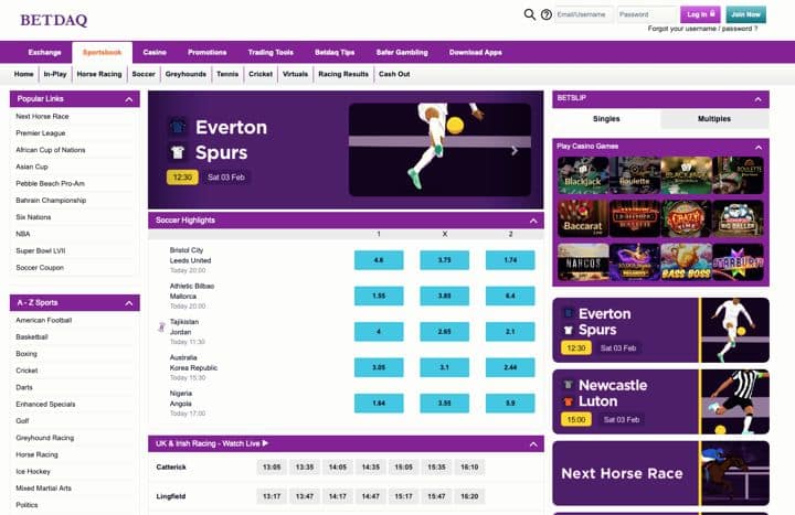 betdaq fixed odds betting