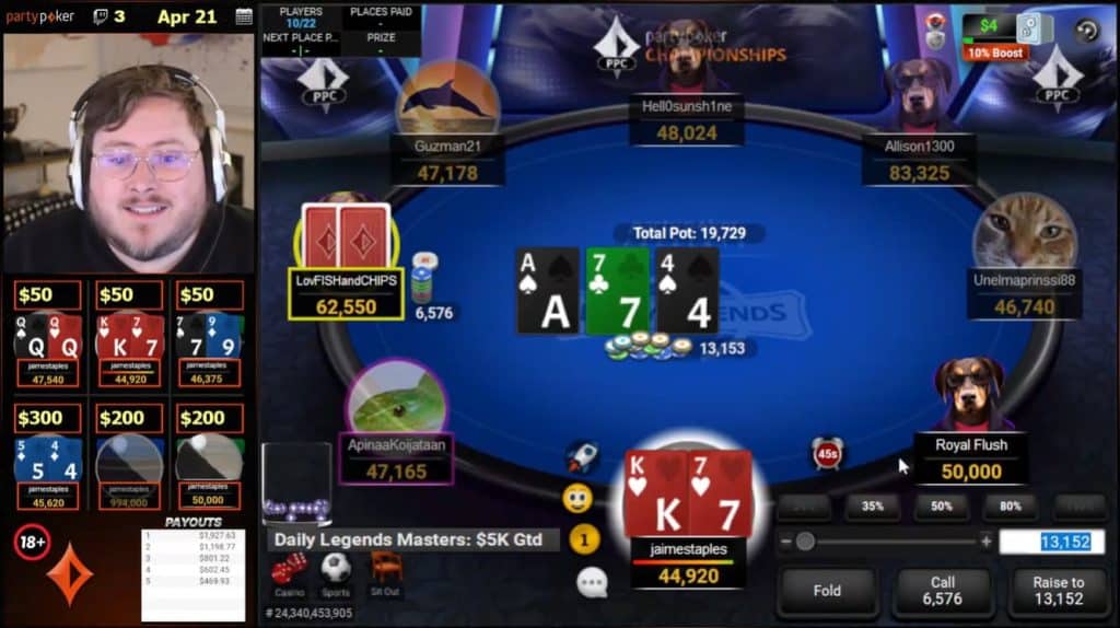 Best Poker Streamers PokerStaples